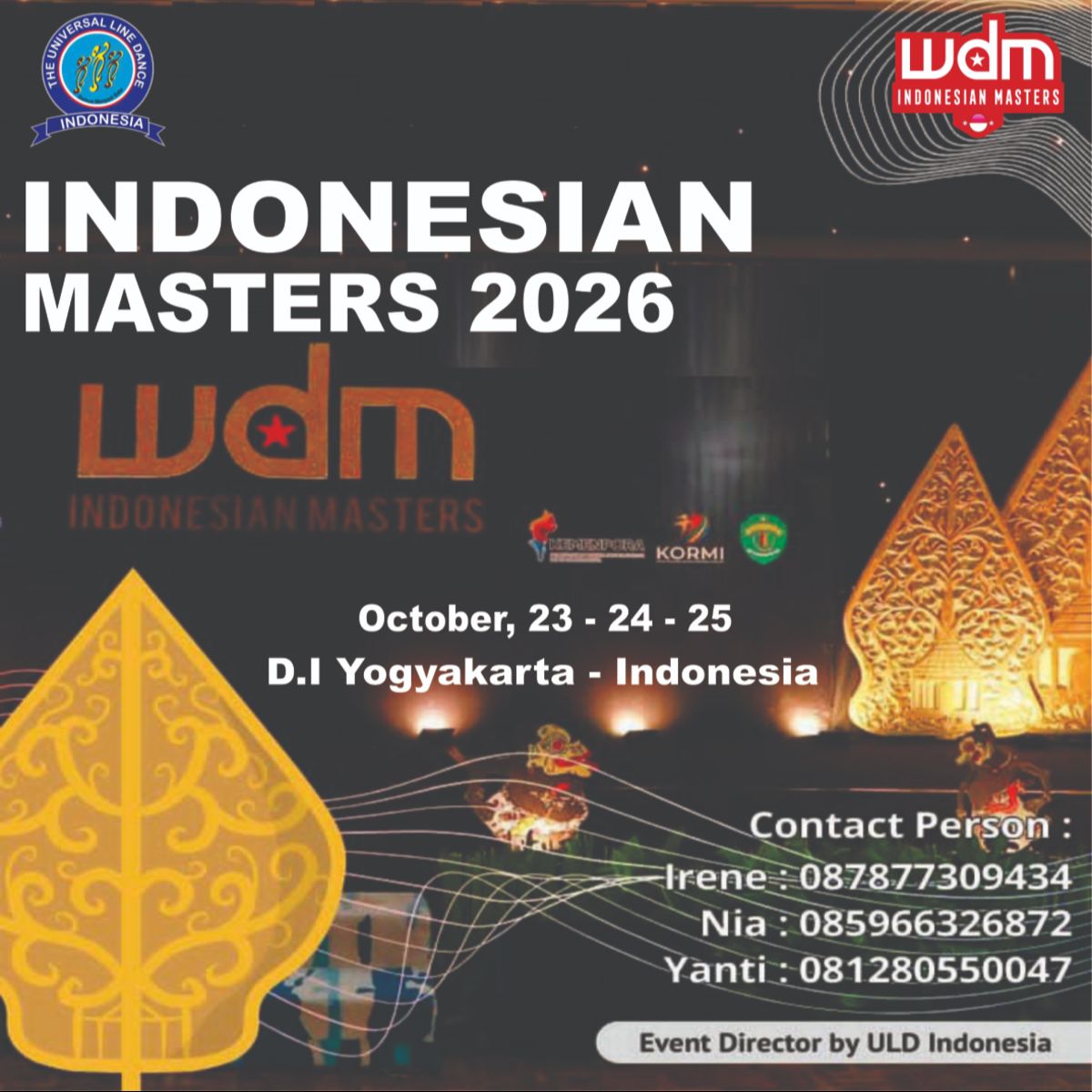 INDONESIAN MASTER 2026  - WORLD DANCE MASTER -
