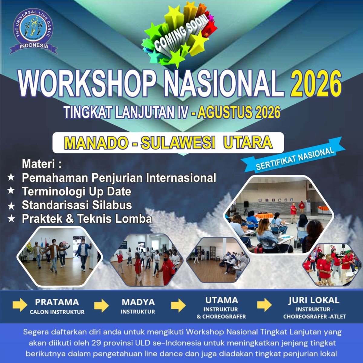 ULD  WORKSHOP NASIONAL IV  TINGKAT LANJUTAN